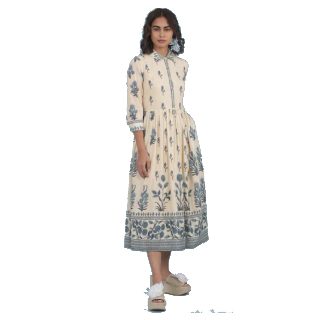 AARKE RITU KUMAR Floral Print A-line Shirt Dress at Rs.2900